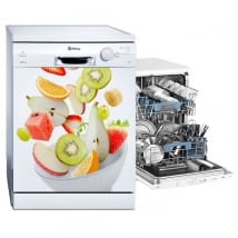 Vinyle et autocollants pour lave-vaisselle bol de fruits