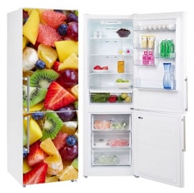 Vinyle décoratif fruits réfrigérateurs