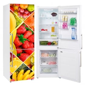 Vinyle des fruits décor les réfrigérateurs