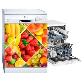 Vinyle et autocollants des fruits décoration de lave-vaisselle