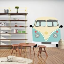 Adhésif vinyle volkswagen t1 kombi à décorer