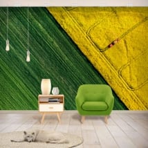 Murales de vinyle couleurs nature