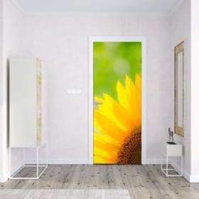 Adh&eacute;sifs vinyles pour portes marbre