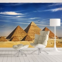 Murales de vinyle pyramides de guiza
