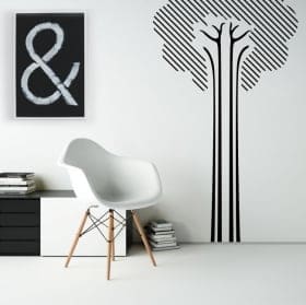 Vinyle d&eacute;coratif et des autocollants avec du bambou