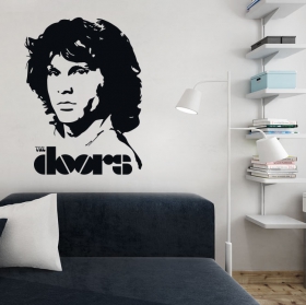 Vinyle décoratif jim morrison the doors