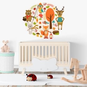 Vinyle pour b&eacute;b&eacute; amour des &eacute;l&eacute;phants de m&egrave;re