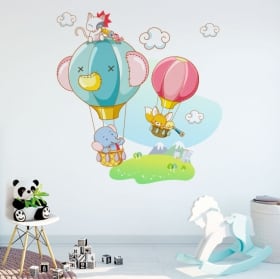 Vinyle b&eacute;b&eacute; animaux pour enfants