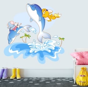 Autocollants en vinyle pour enfants voyage en avion