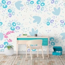 Murales de vinyle formes abstraites