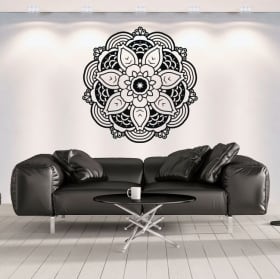 Vinyle et des autocollants avec des mandalas pour d&eacute;corer