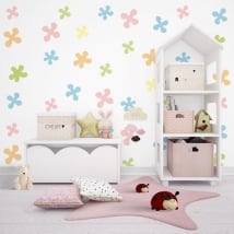 Papiers peints pour enfants ou jeunes formes de couleurs