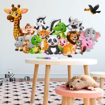 Vinyle et autocollants animaux pour enfants