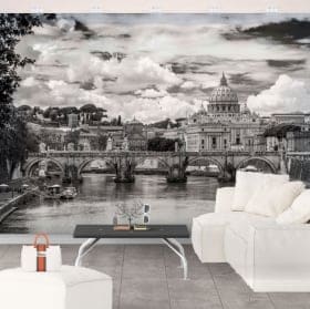 Peintures murales de vinyle big ben londres