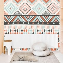 Murales de vinyle décoratif avec le style hippie