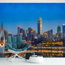 Murales de vinyle chine ville de chongqing
