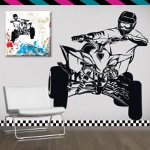 Vinyle décoratif et des autocollants quad bike