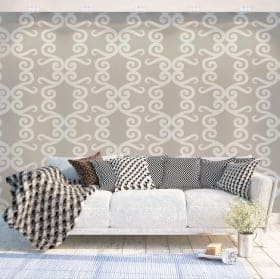 Murales de vinyle avec style vintage