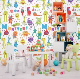 Murales de vinyle dinosaures pour les enfants