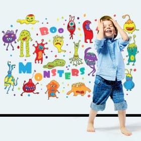 Vinyle enfants ou jeunes monstres