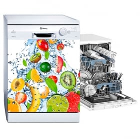 Vinyle pour lave-vaisselle collage de fruits