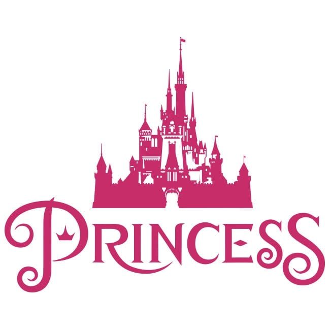 Vinyle Et Des Autocollants Princesse Chateau De Disney