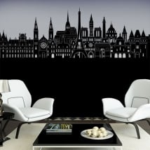 Vinyle décoratif et des autocollants france skyline