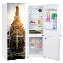 Vinyles pour réfrigérateurs tour eiffel