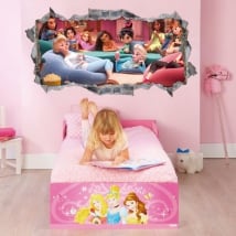 Autocollants en vinyle 3d disney ralph rompt internet