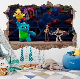 Vinyle pour enfants 3D histoire de jouet temps perdu