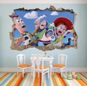 Vinyle pour enfants 3d histoire de jouets 4