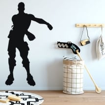 Autocollants en vinyle fortnite danser floss emote