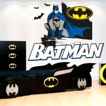 Vinyle et des autocollants juvénile ou des enfants batman