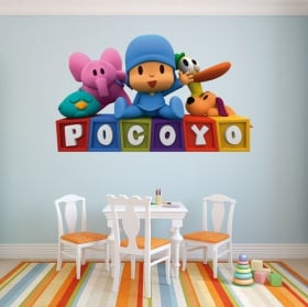Autocollants bébé pocoyo