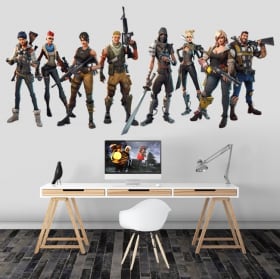 Vinyle adh&eacute;sif jeu vid&eacute;o fortnite