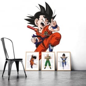 Vinyle adh&eacute;sif et autocollants goku dragon ball