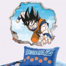 Vinyle décoratif et autocollants dragon ball 3d