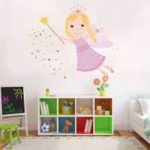 Vinyle décoratif et des autocollants pour enfants fée magique