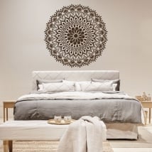 Mandalas en vinyle pour tête de lit
