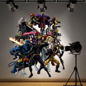 Autocollants et vinyles d&eacute;coratifs super-h&eacute;ros x-men