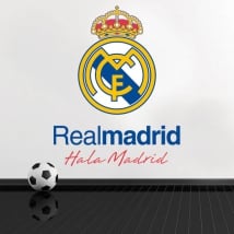 Vinyle et autocollants de football real madrid