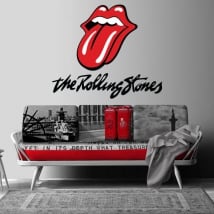 Autocollants et vinyle décoratif the rolling stones