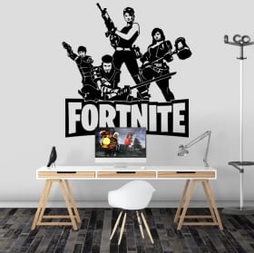 Vinyle adh&eacute;sif et des autocollants fortnite