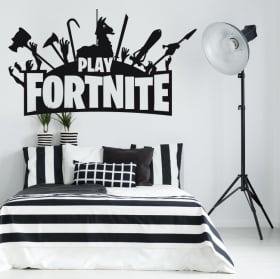 Vinyls jeu vid&eacute;o fortnite