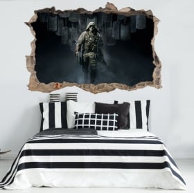 Vinyls jeux vid&eacute;o 3d tom clancy's ghost recon breakpoint