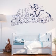 Vinyle pour enfants ou bébés winnie l'ourson