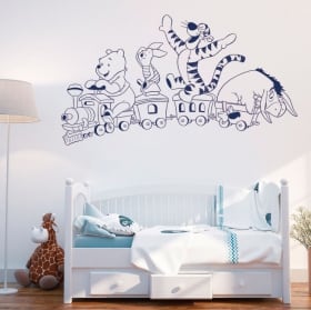 Vinyle pour enfants ou b&eacute;b&eacute;s winnie l'ourson