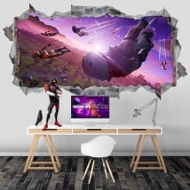 Autocollants 3d fortnite