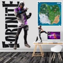 Vinyle et autocollants stratus jeu vidéo fortnite