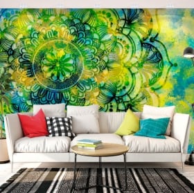 Murales de vinyle avec des mandalas